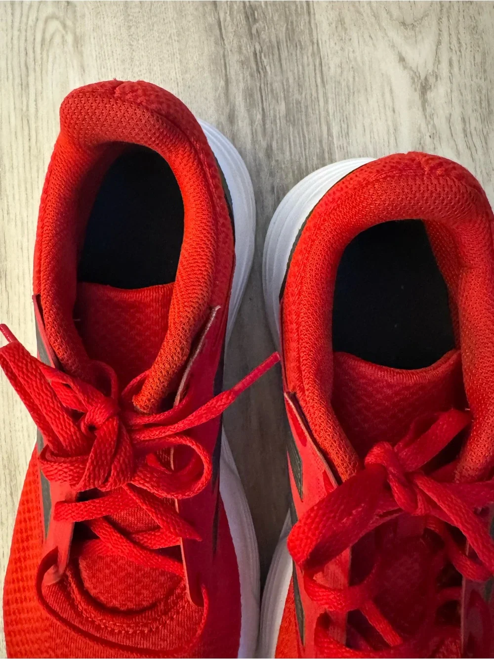Adidas Galaxy 6 Men's Red Athletic Running Shoes - Size 12
